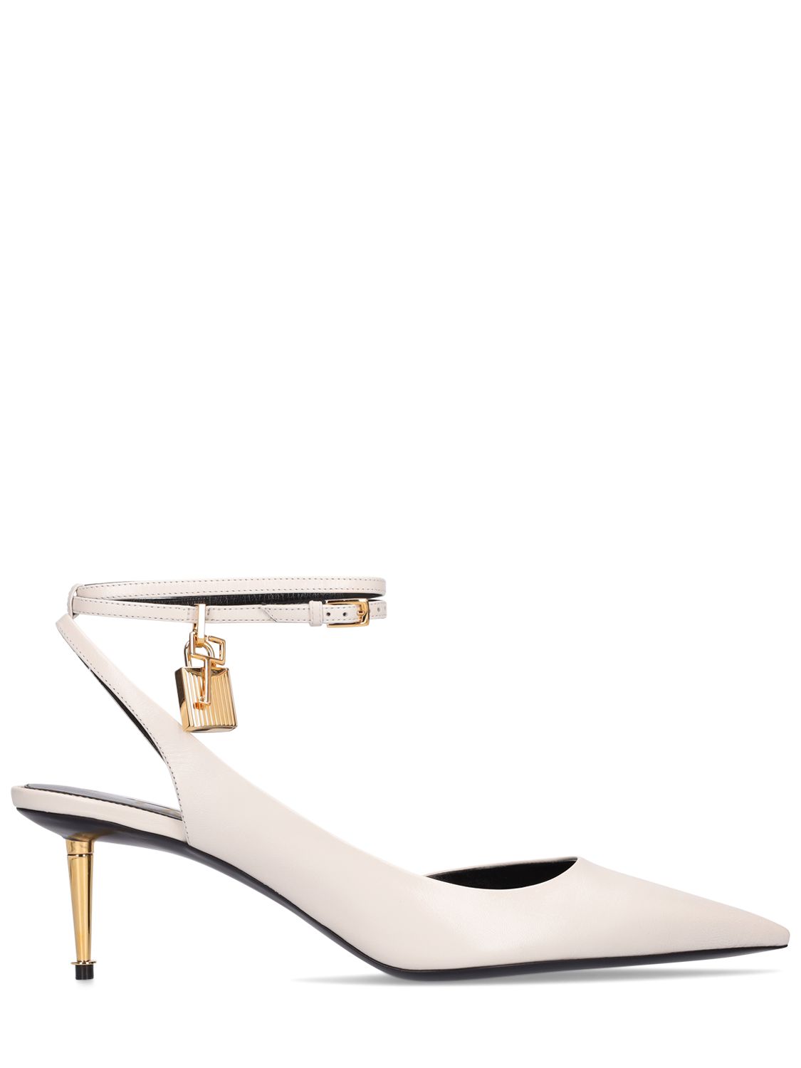 Tom Ford Tom Ford 55mm Kitten heel slingback pumps - Size: UK 3 Heels | Shop From The Mirage