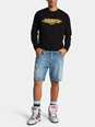 Dsquared2 Blue Jeans with Five-Pocket Design and Logo Patch on the Back in Denim Man