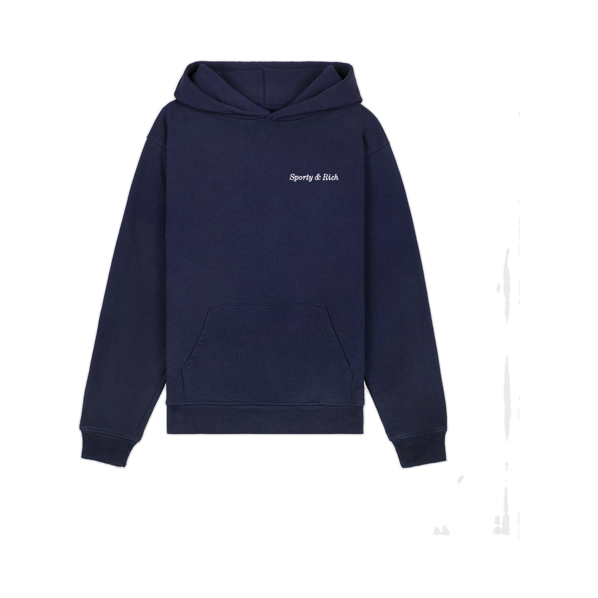 Eden Crest Hoodie - Navy/White