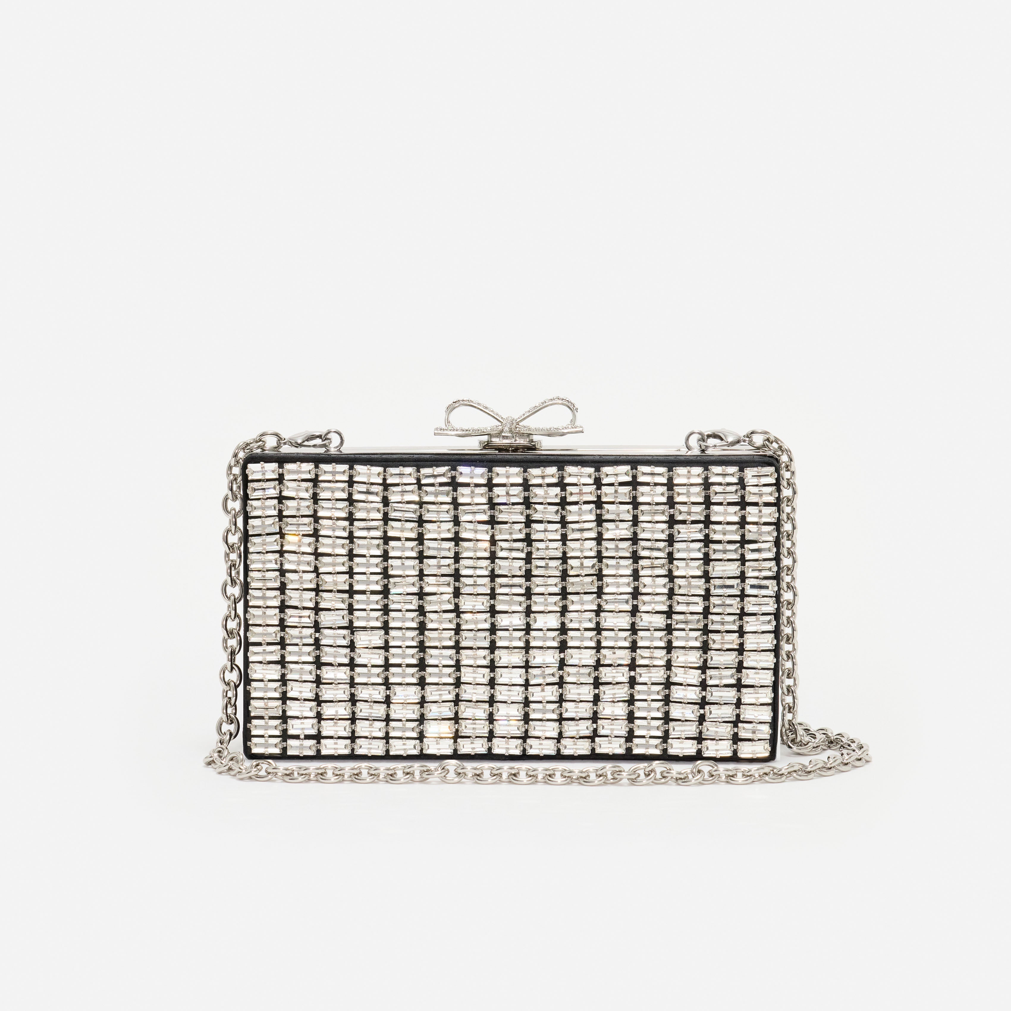 Silver Chainmail Clutch Bag