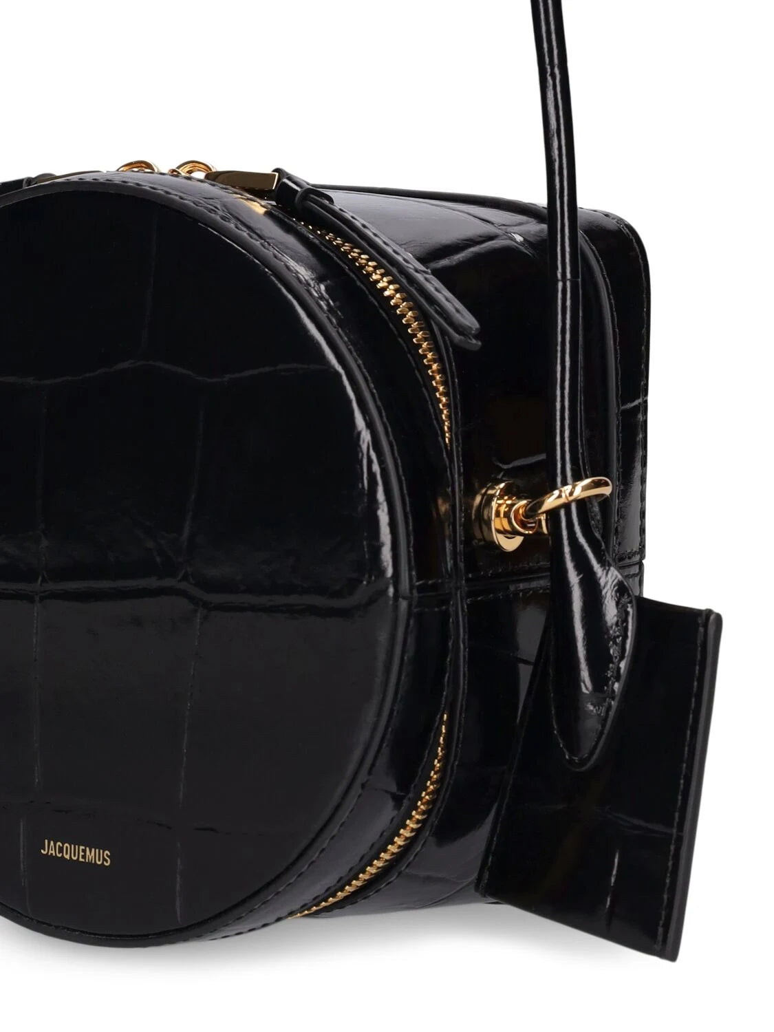 Jacquemus Jacquemus Le Vanito croc embossed leather bag - Bags | Shop From The Mirage
