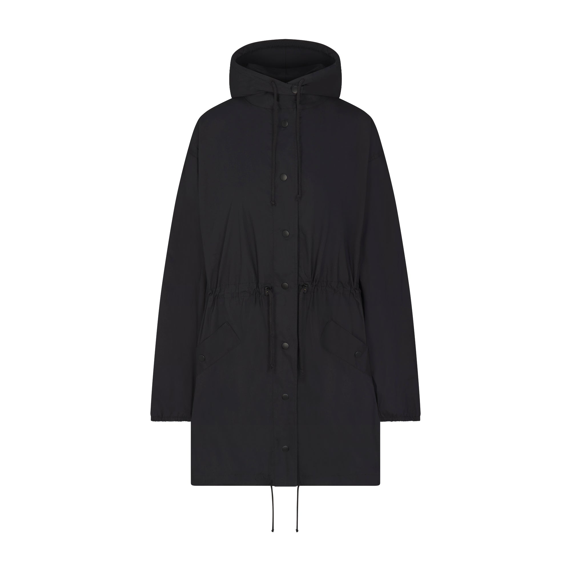 Woven Cotton Oversized Anorak