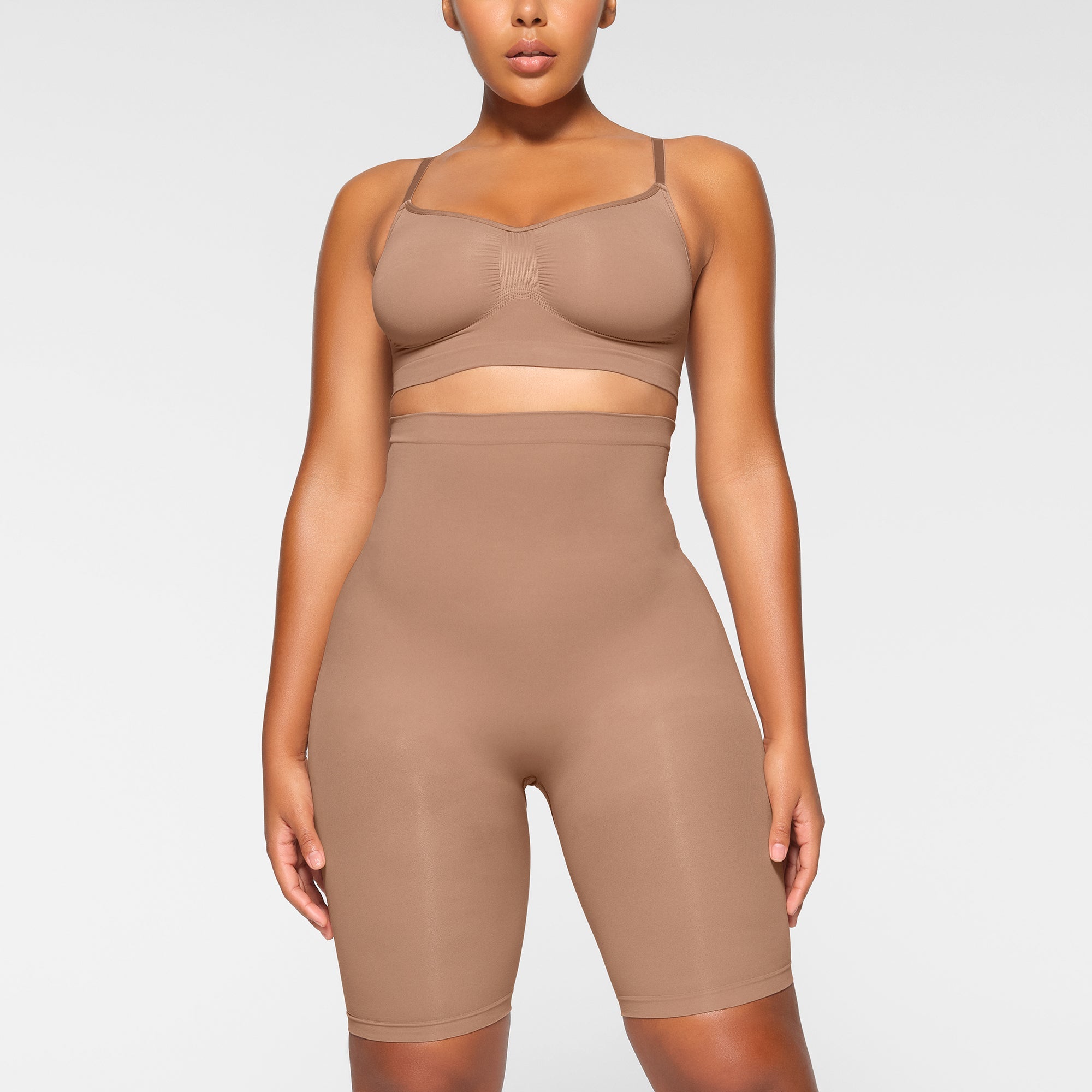 Seamless Sculpt High-waisted Above the Knee Short