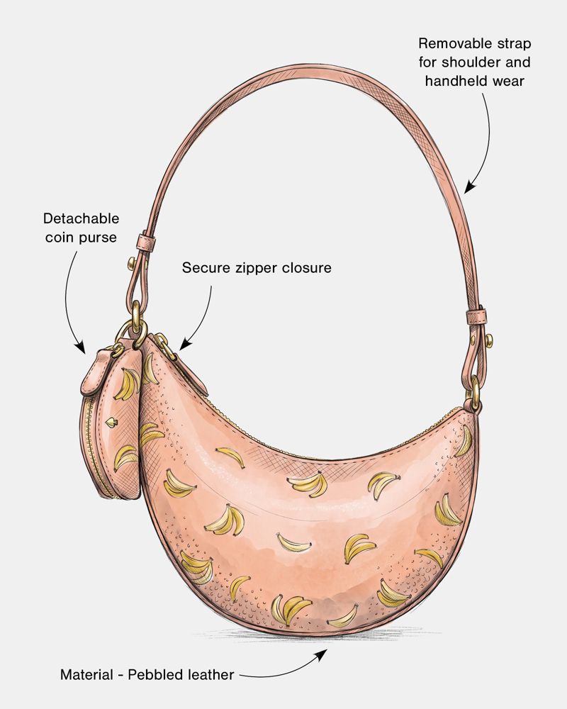 Duo Banana Mini Shoulder Bag