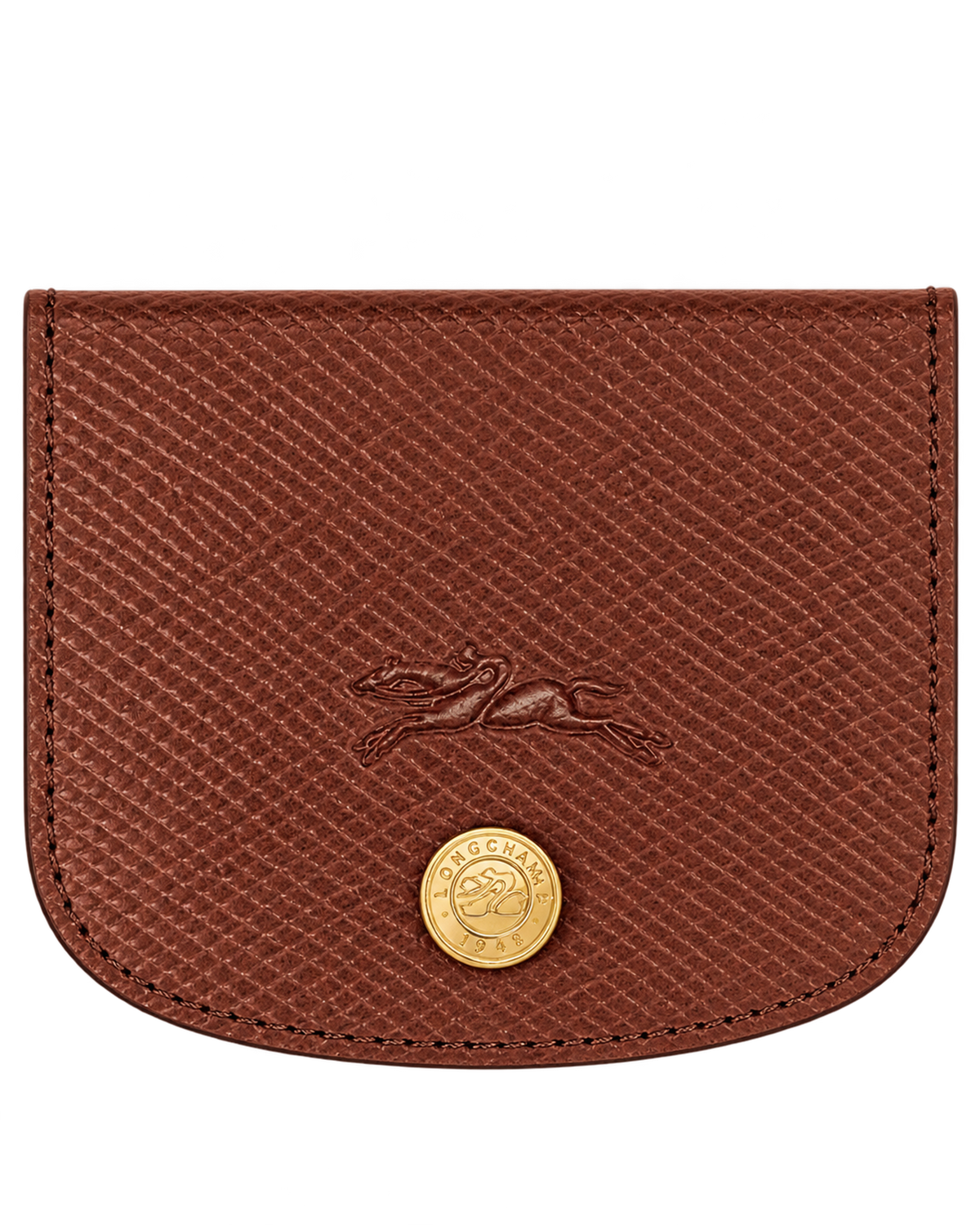 Épure Card holder Brown - Leather