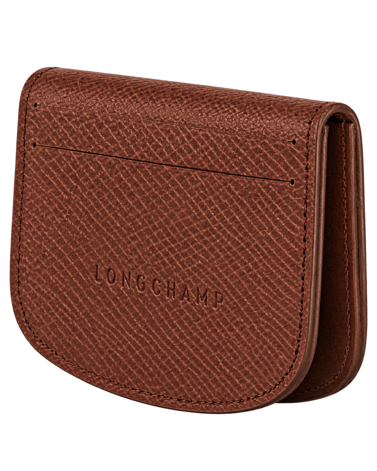 Épure Card holder Brown - Leather