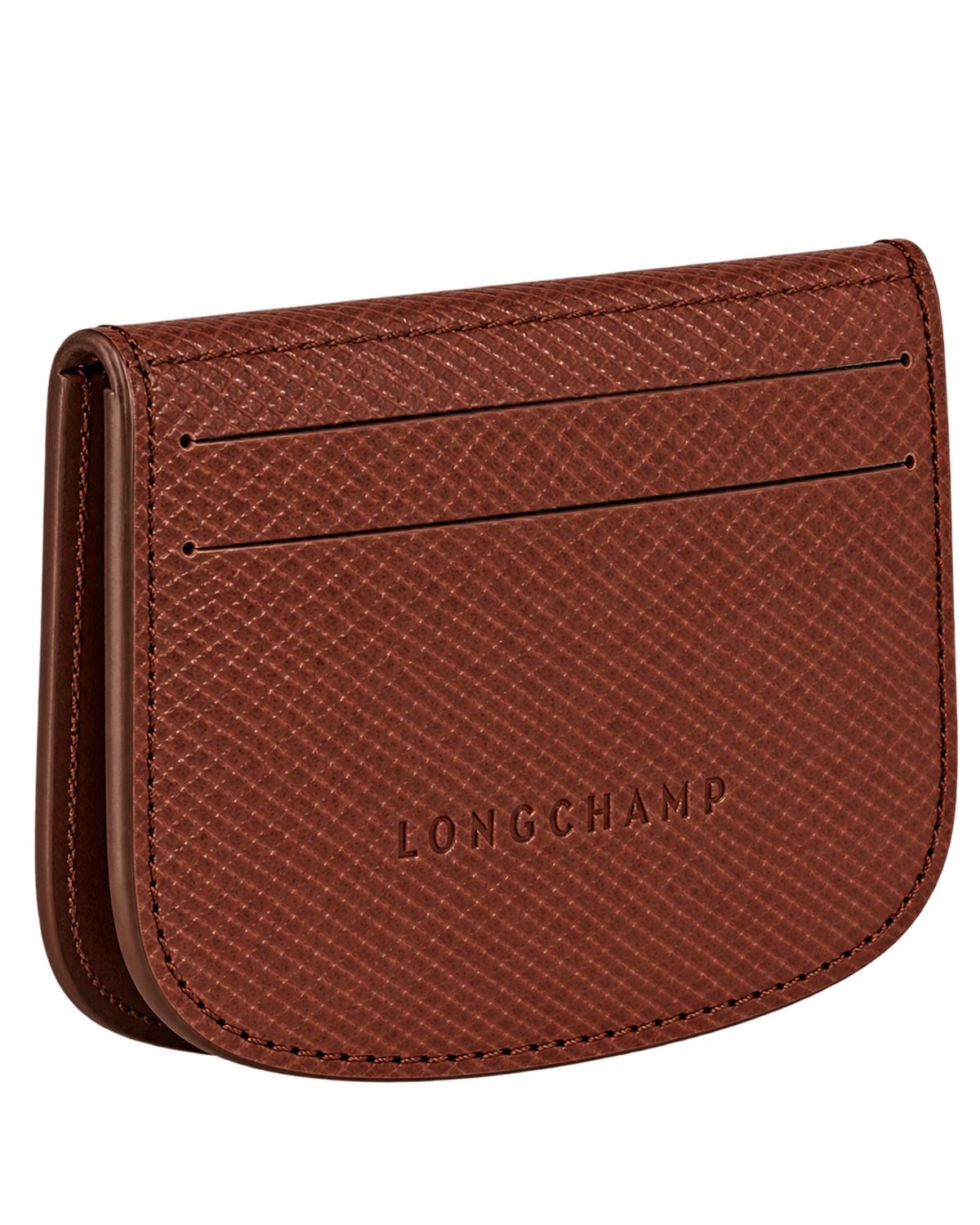 Épure Card holder Brown - Leather