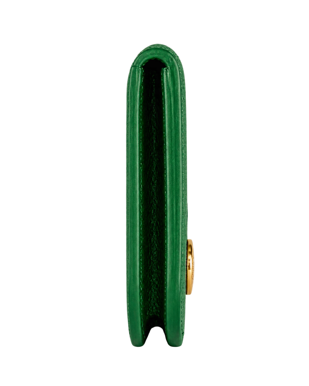 Épure Card holder Green - Leather