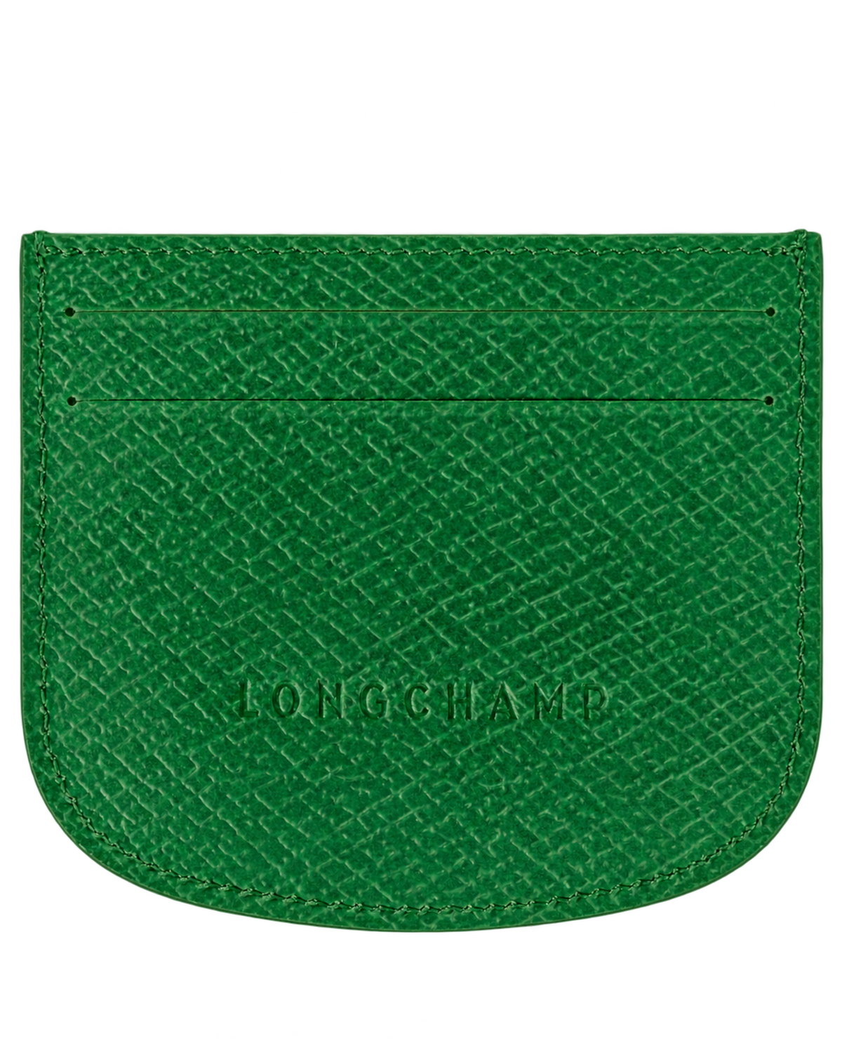 Épure Card holder Green - Leather