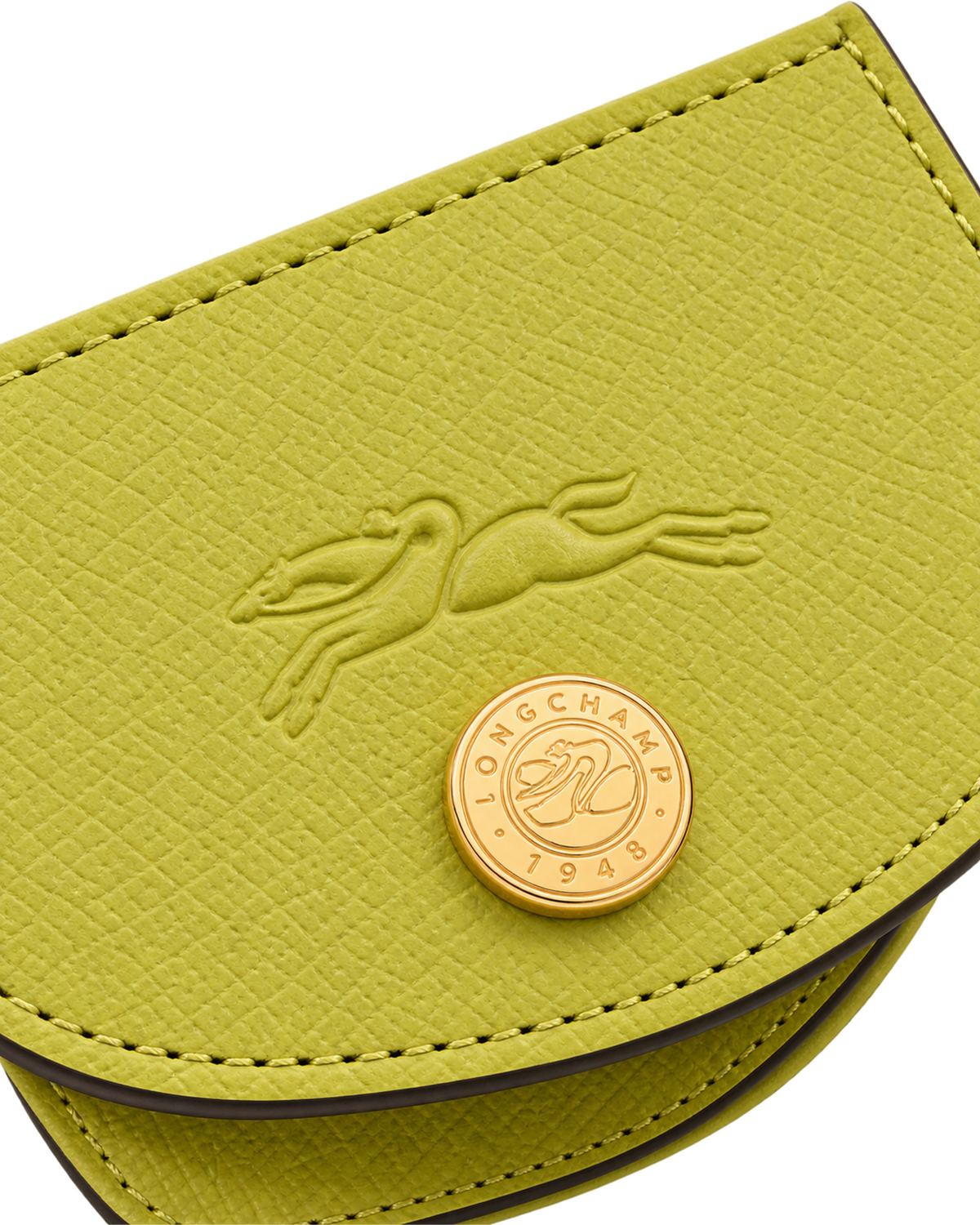 Épure Card holder Kiwi Green - Leather