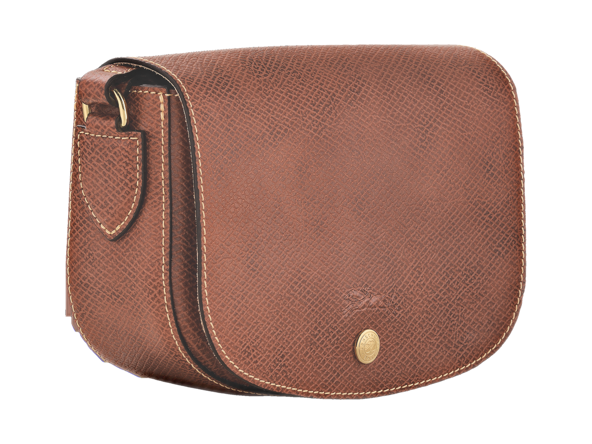 Épure S Crossbody bag Brown - Leather