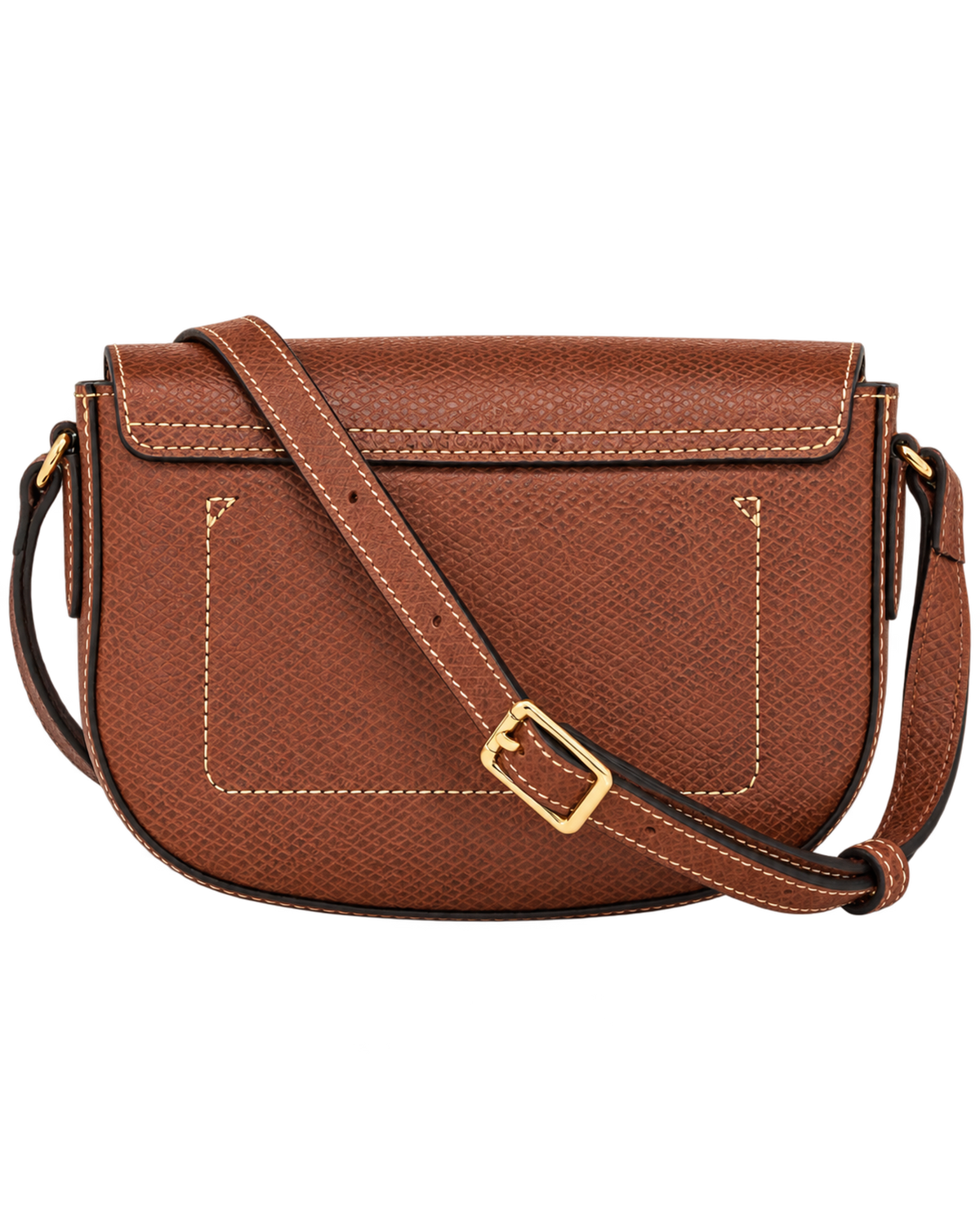 Épure S Crossbody bag Brown - Leather