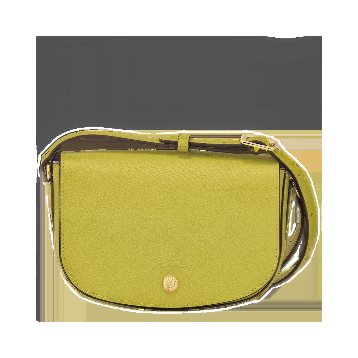 Épure S Crossbody bag Kiwi Green - Leather
