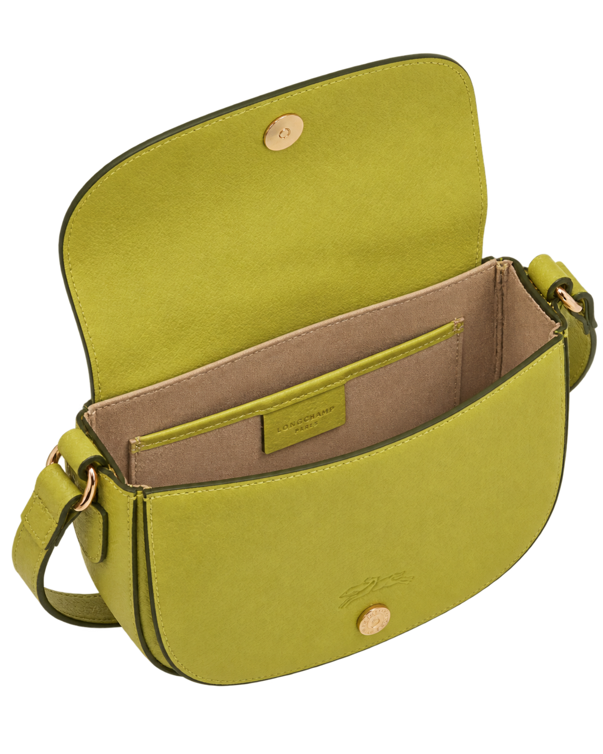 Épure S Crossbody bag Kiwi Green - Leather