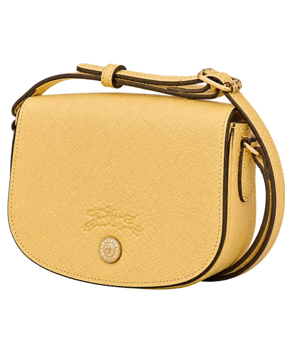 Épure S Crossbody bag Yellow Chick - Leather