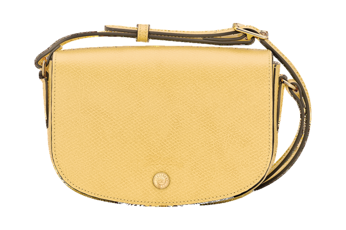 Épure S Crossbody bag Yellow Chick - Leather