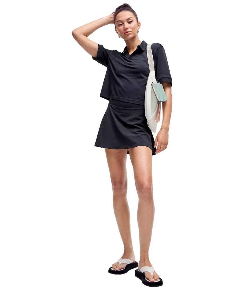 Lululemon Lightweight High-Rise Tennis Skirt Black