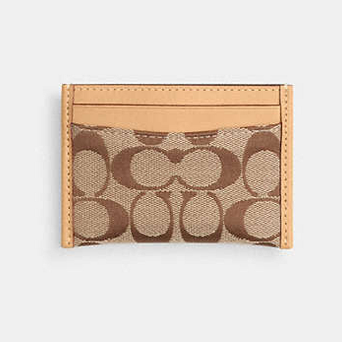 Essential Card Case In Signature Jacquard