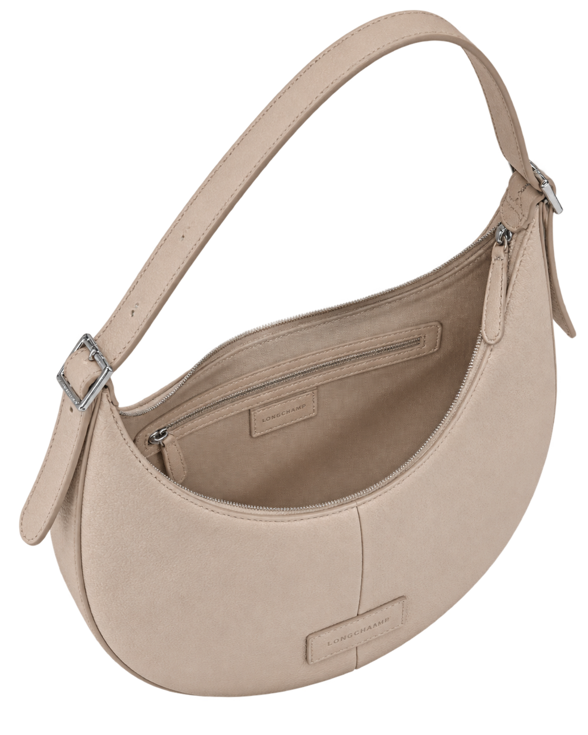 Essential L Crossbody bag Clay - Leather