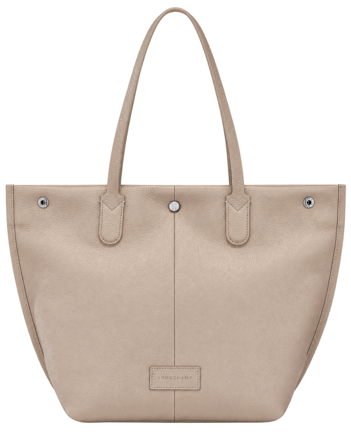 Essential L Tote bag Clay - Leather