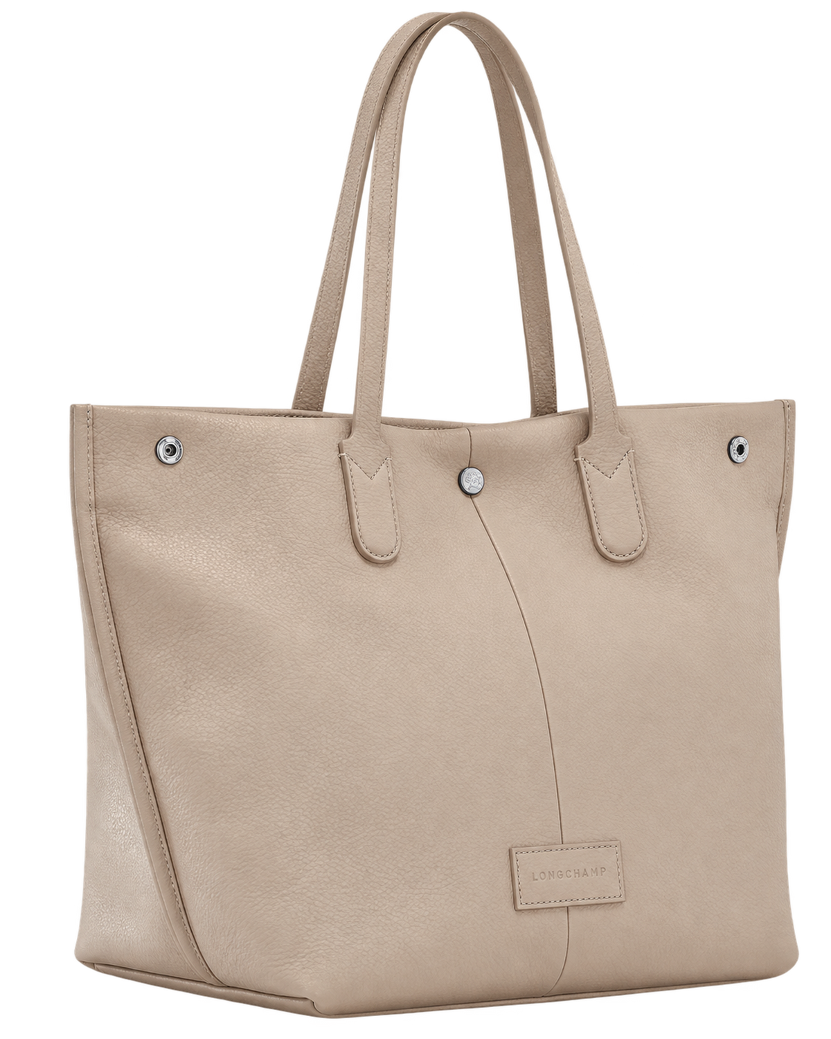 Essential L Tote bag Clay - Leather