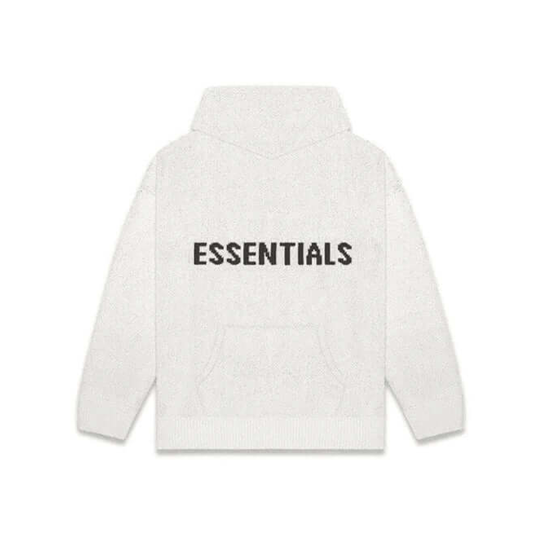 Essentials Knit Hoodie Oatmeal