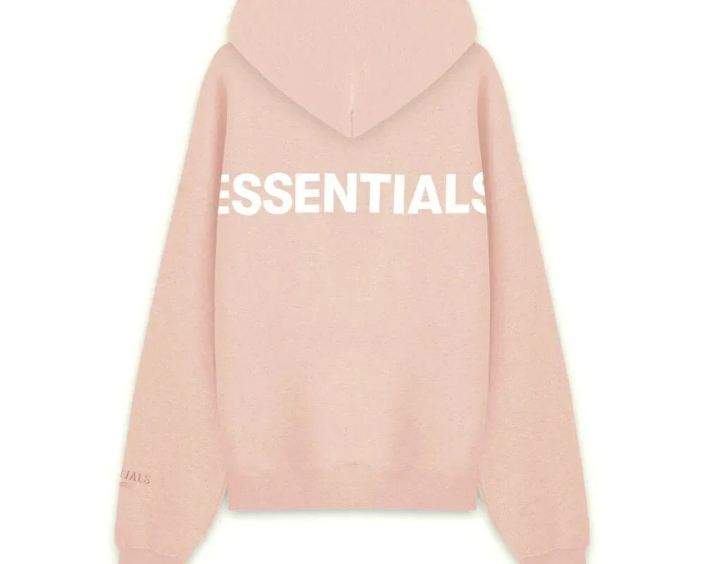 FOG Essentials SS19 3M Reflective Hoodie Blush