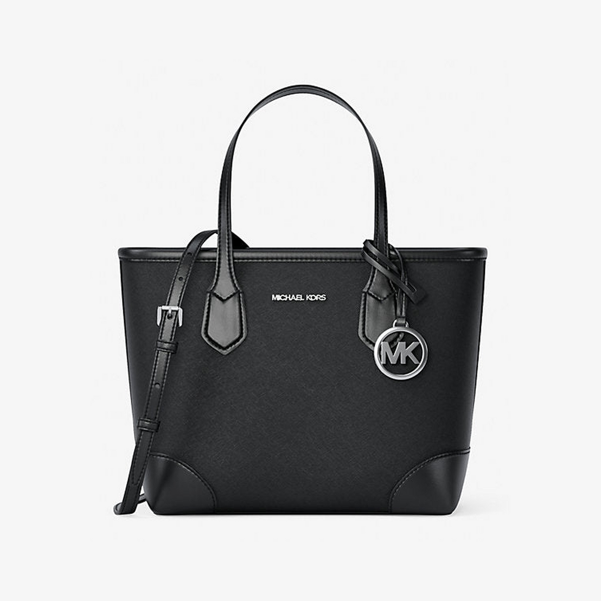 Eva Extra-Small Saffiano Leather Convertible Tote Bag