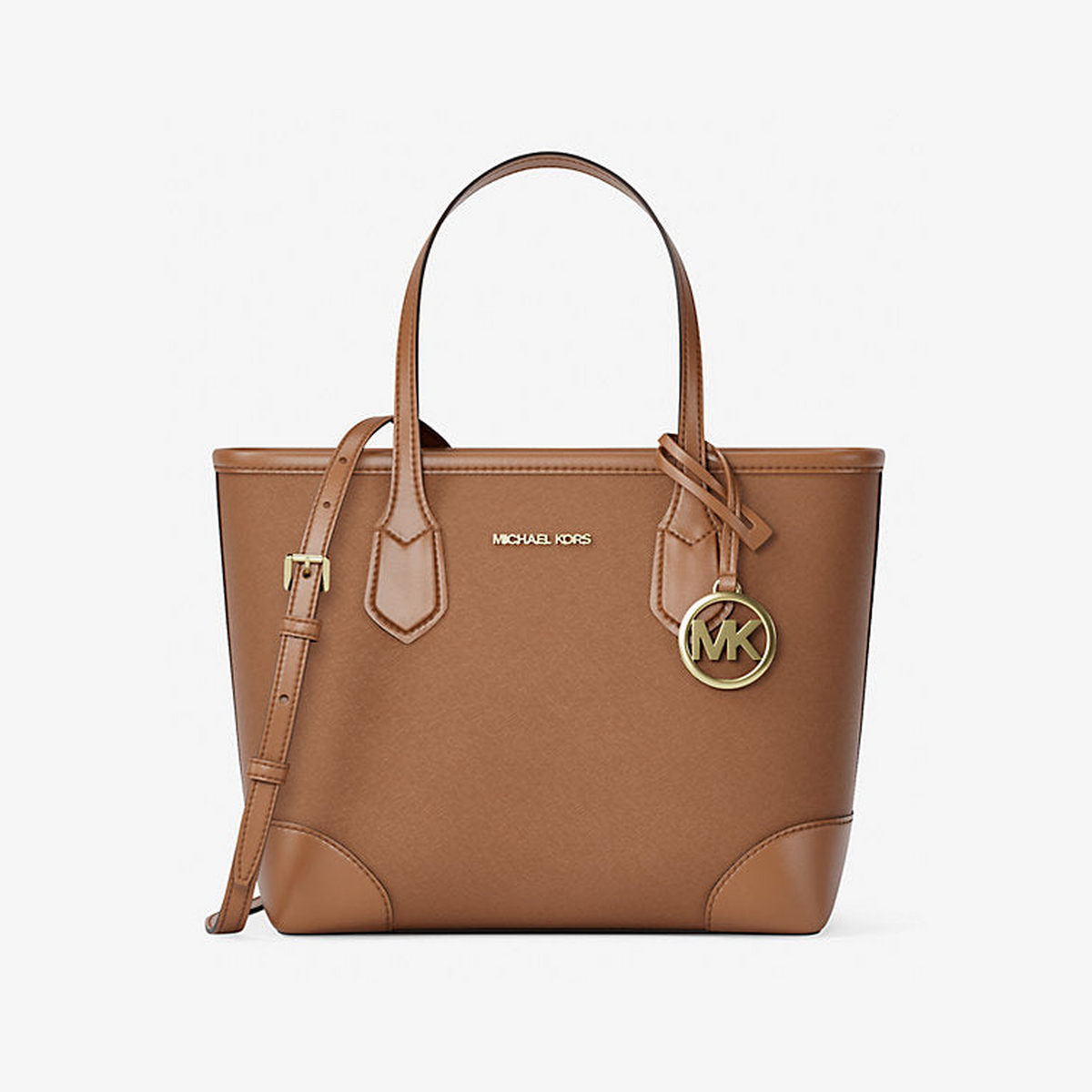 Eva Extra-Small Saffiano Leather Convertible Tote Bag