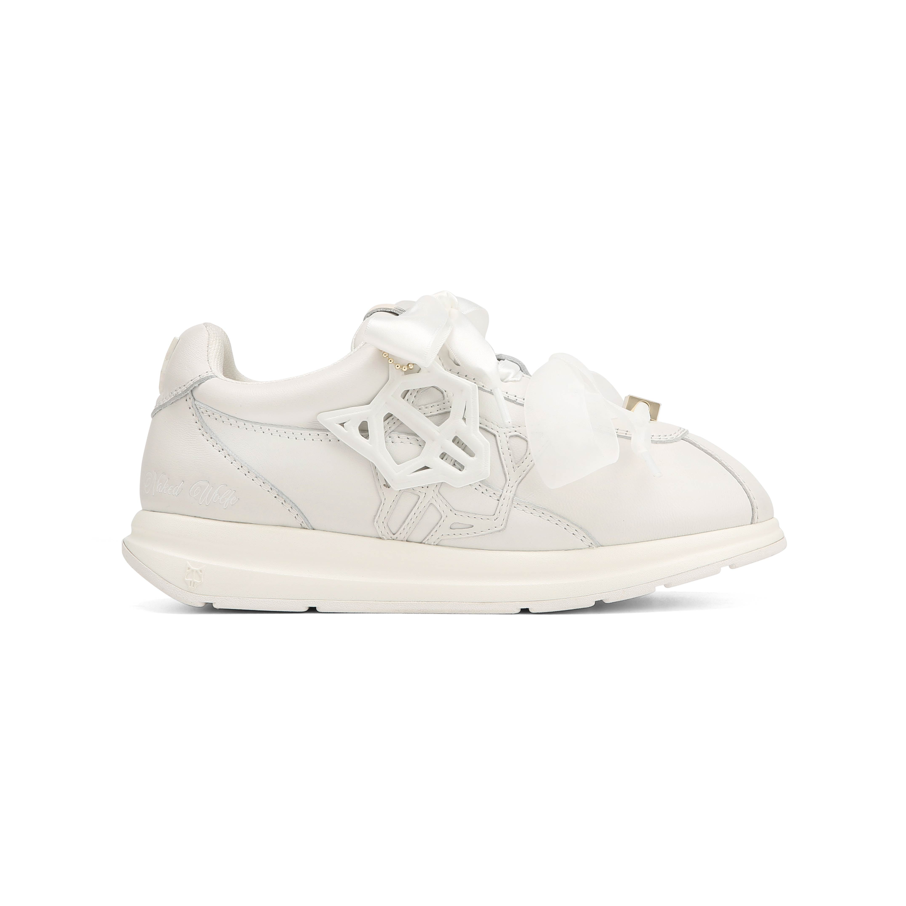 Expense White Leather