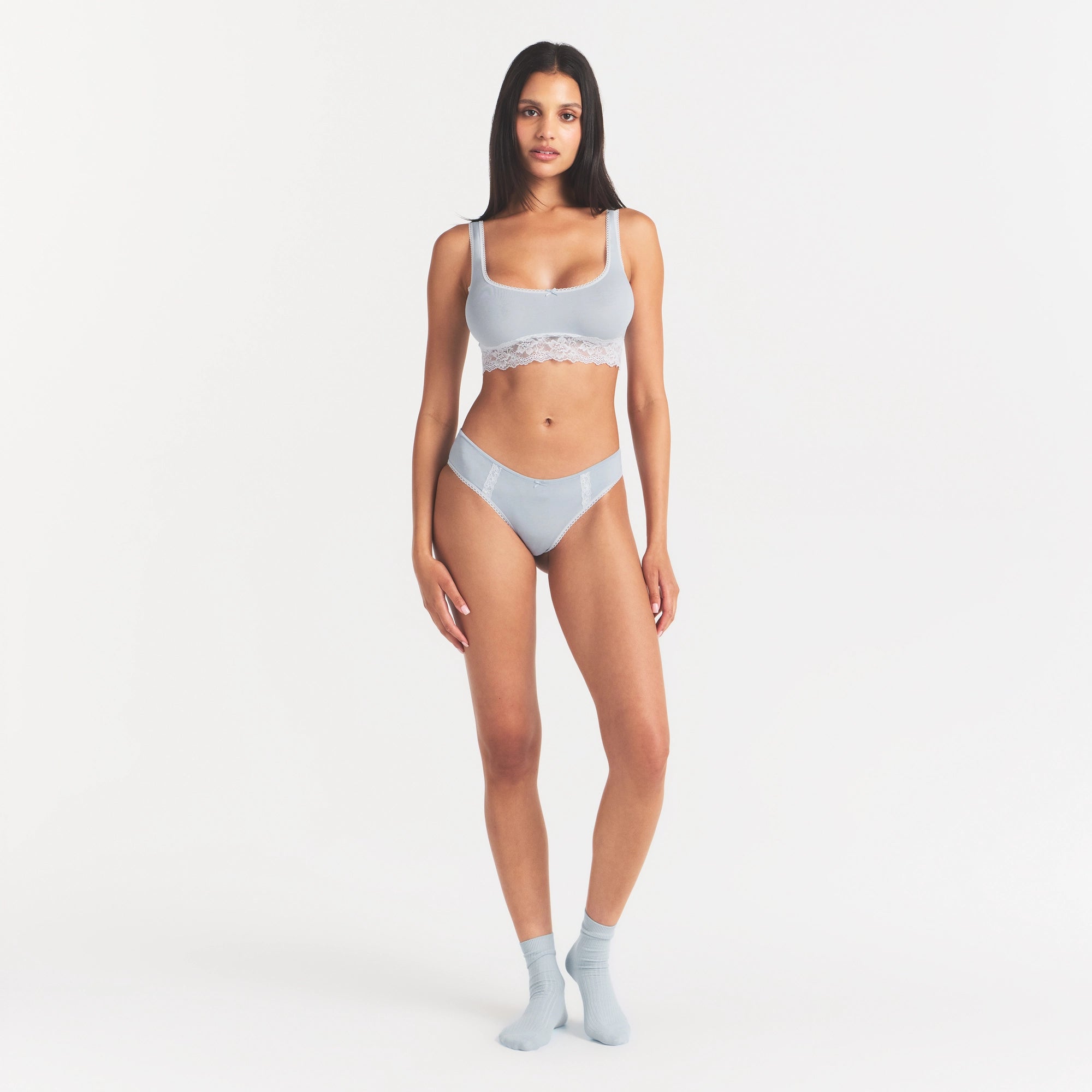 Lightweight Cotton Lace Hipster