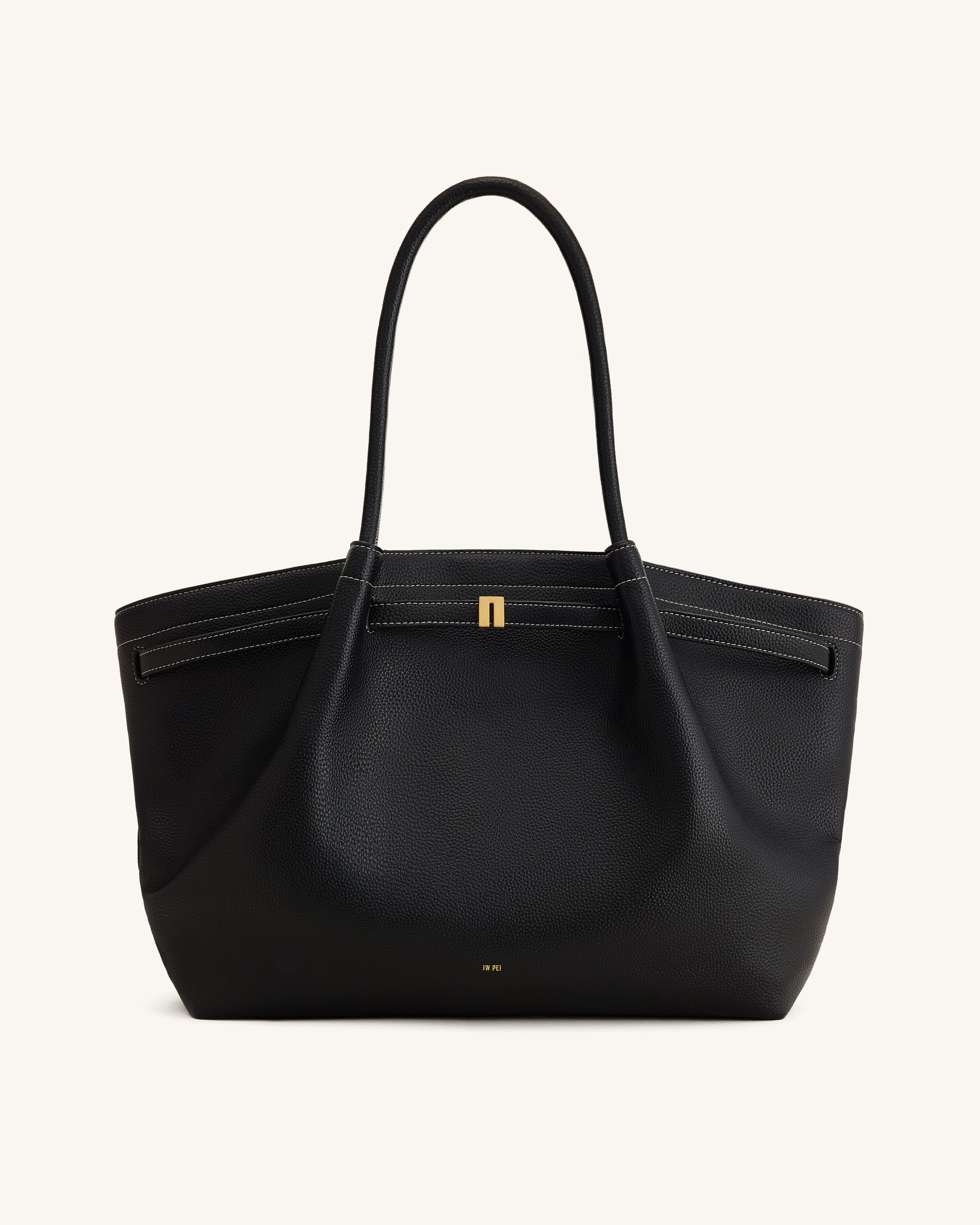 Hana Large Tote Bag - Elephant Grey Croc