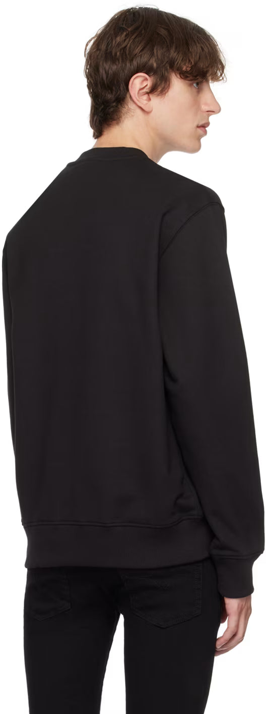 Black Piece Number Sweatshirt