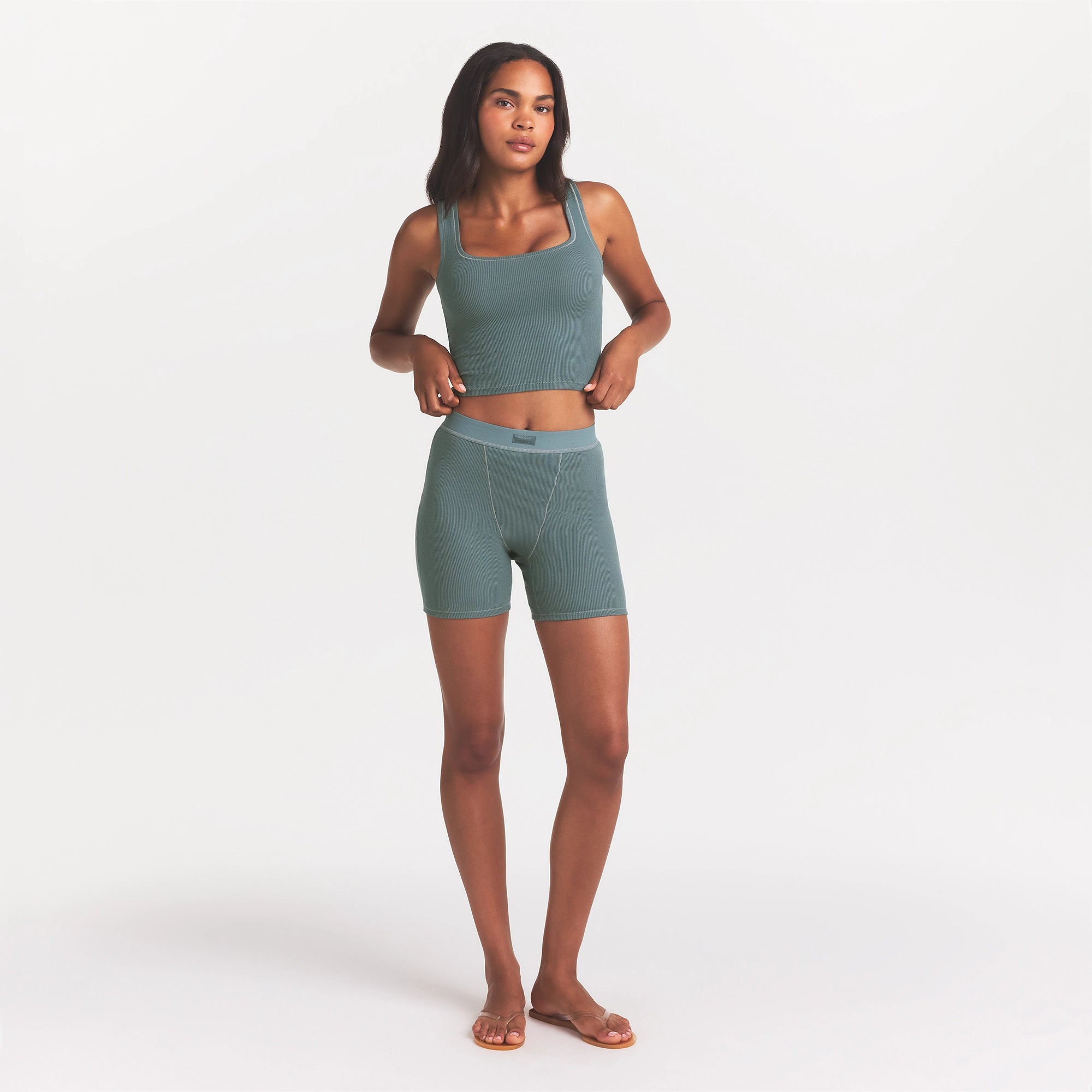Cotton Rib Boxer