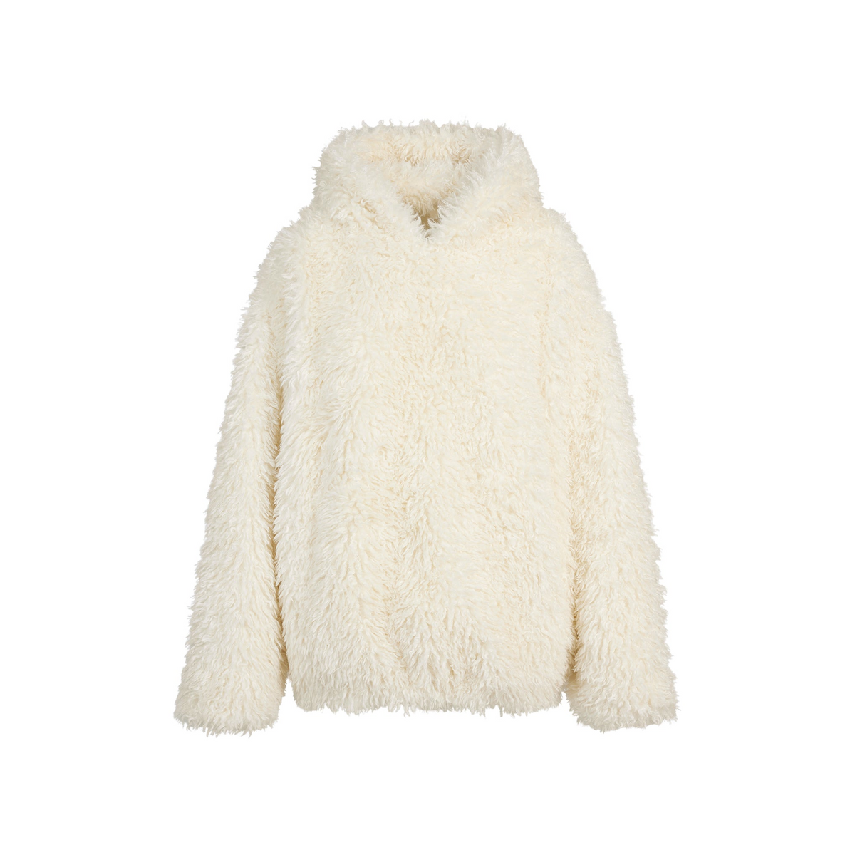 Faux Fur Hoodie