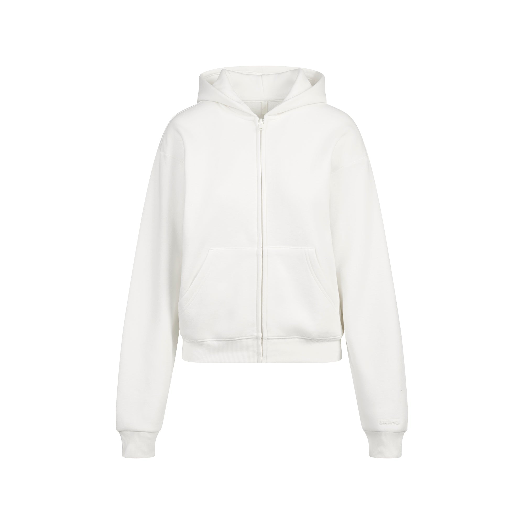 Cotton Fleece Classic Zip Up Hoodie