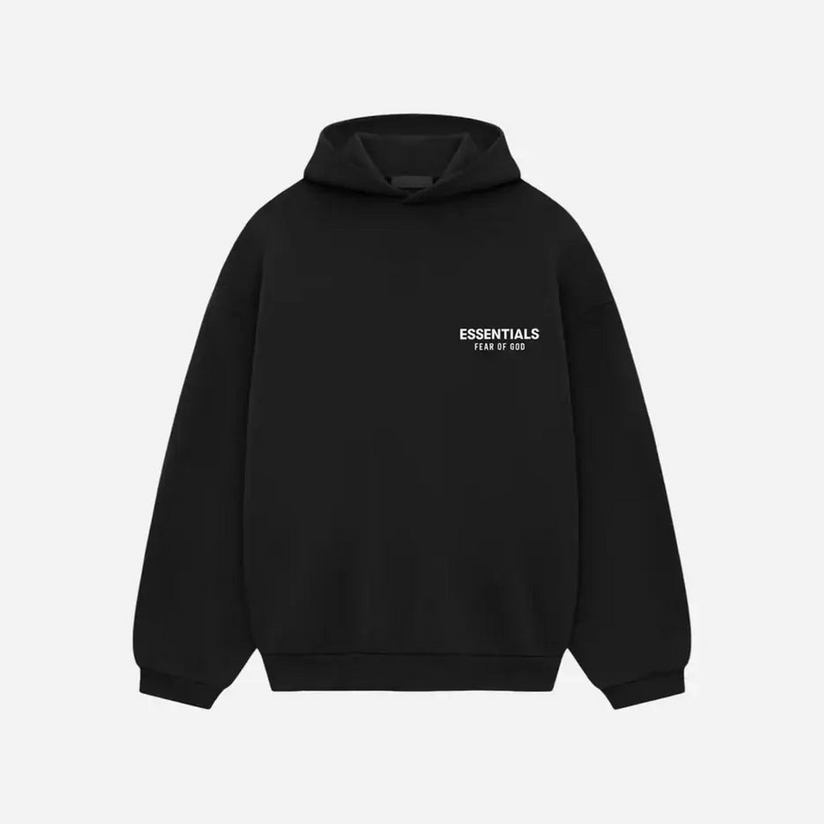 Fear of God Essentials Fleece Hoodie (FW24)Black