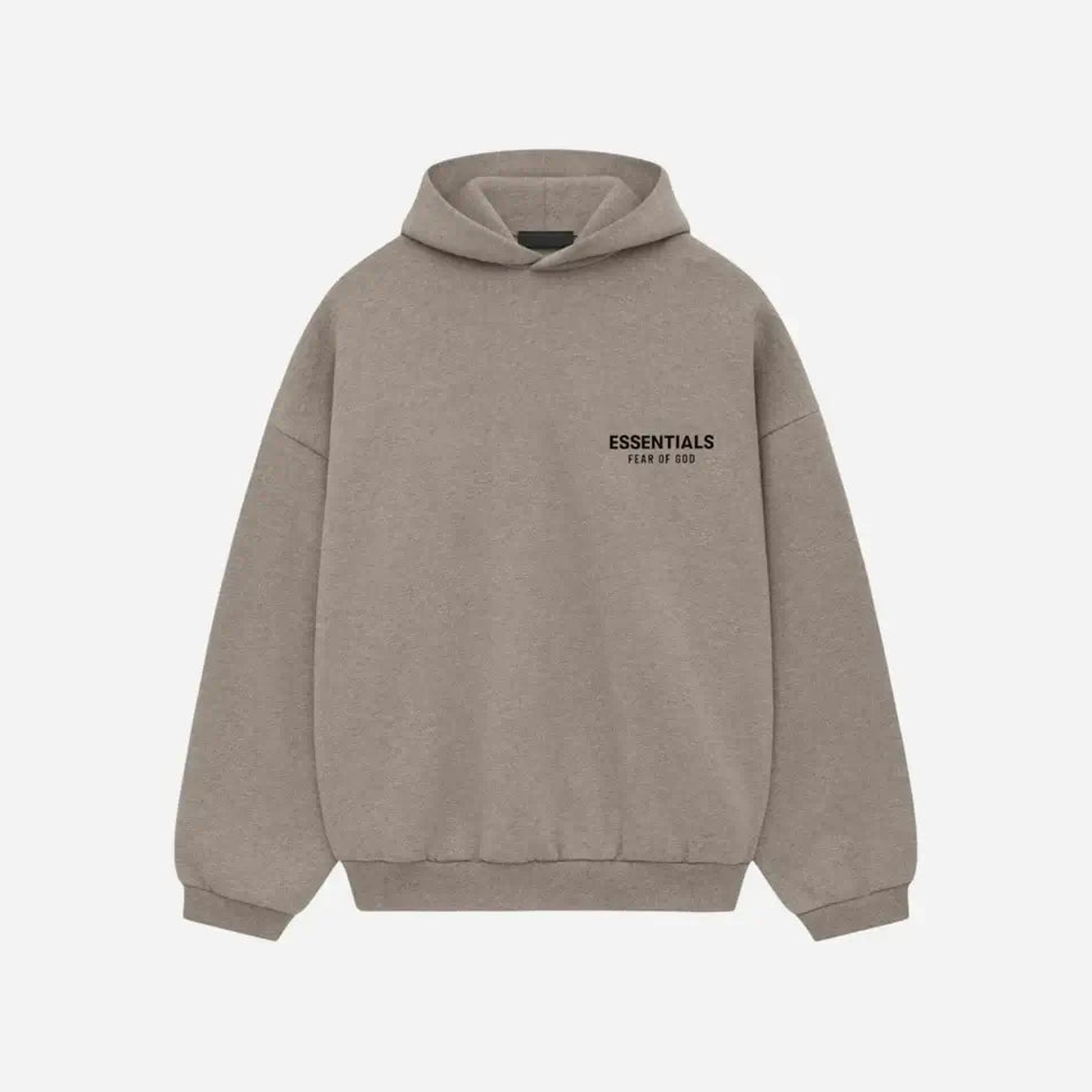 Fear of God Essentials Fleece Hoodie (FW24)Heather Gray