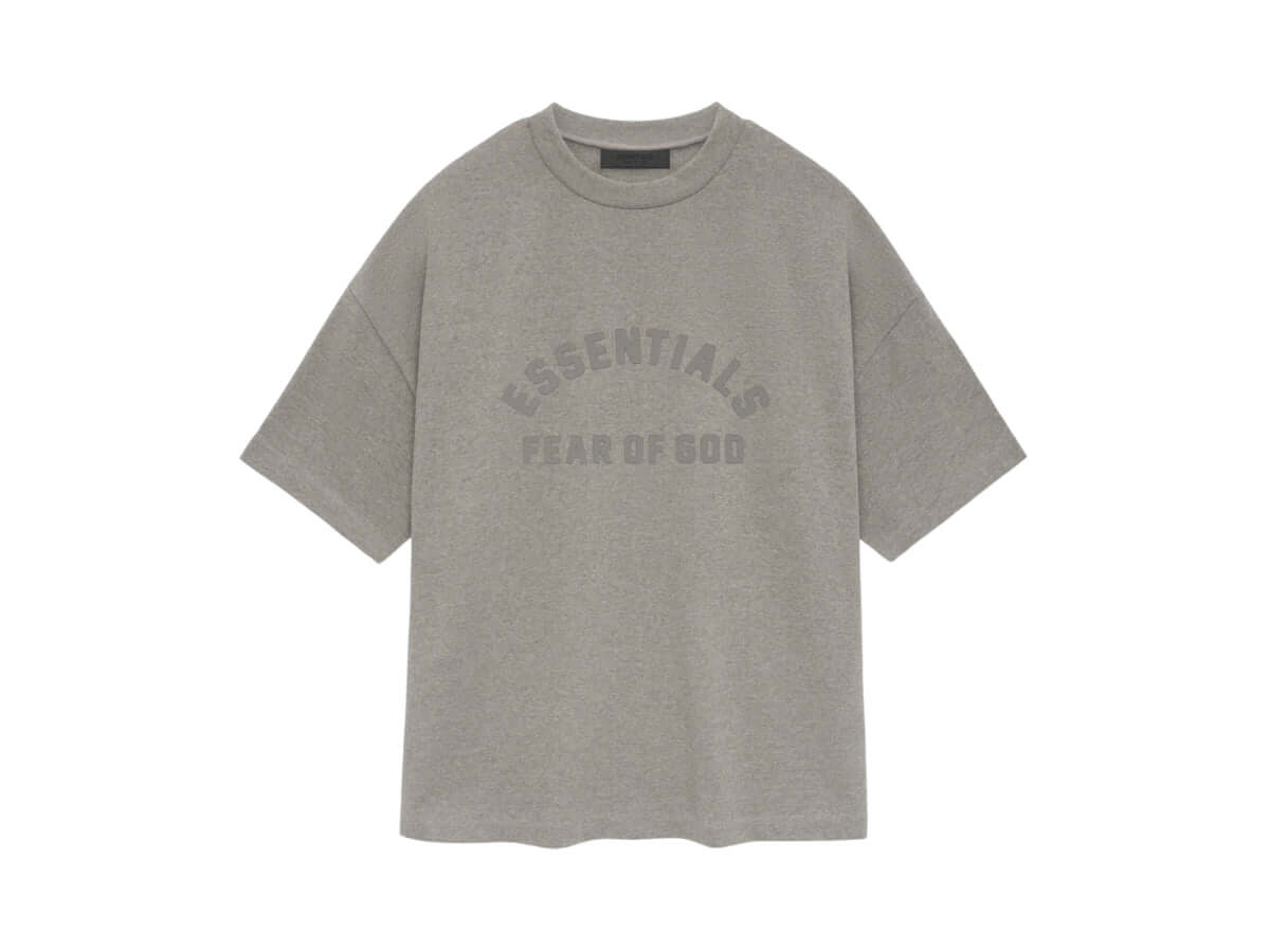 Essentials Essentials Tee SS24 - Heather Grey - Size: XS T-Shirts | Shop From The Mirage
