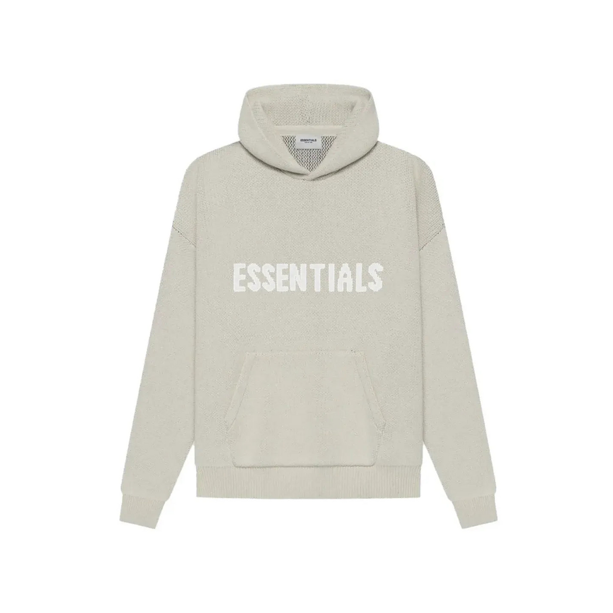 Fear of God Essentials Knit Pullover Hoodie MOSS