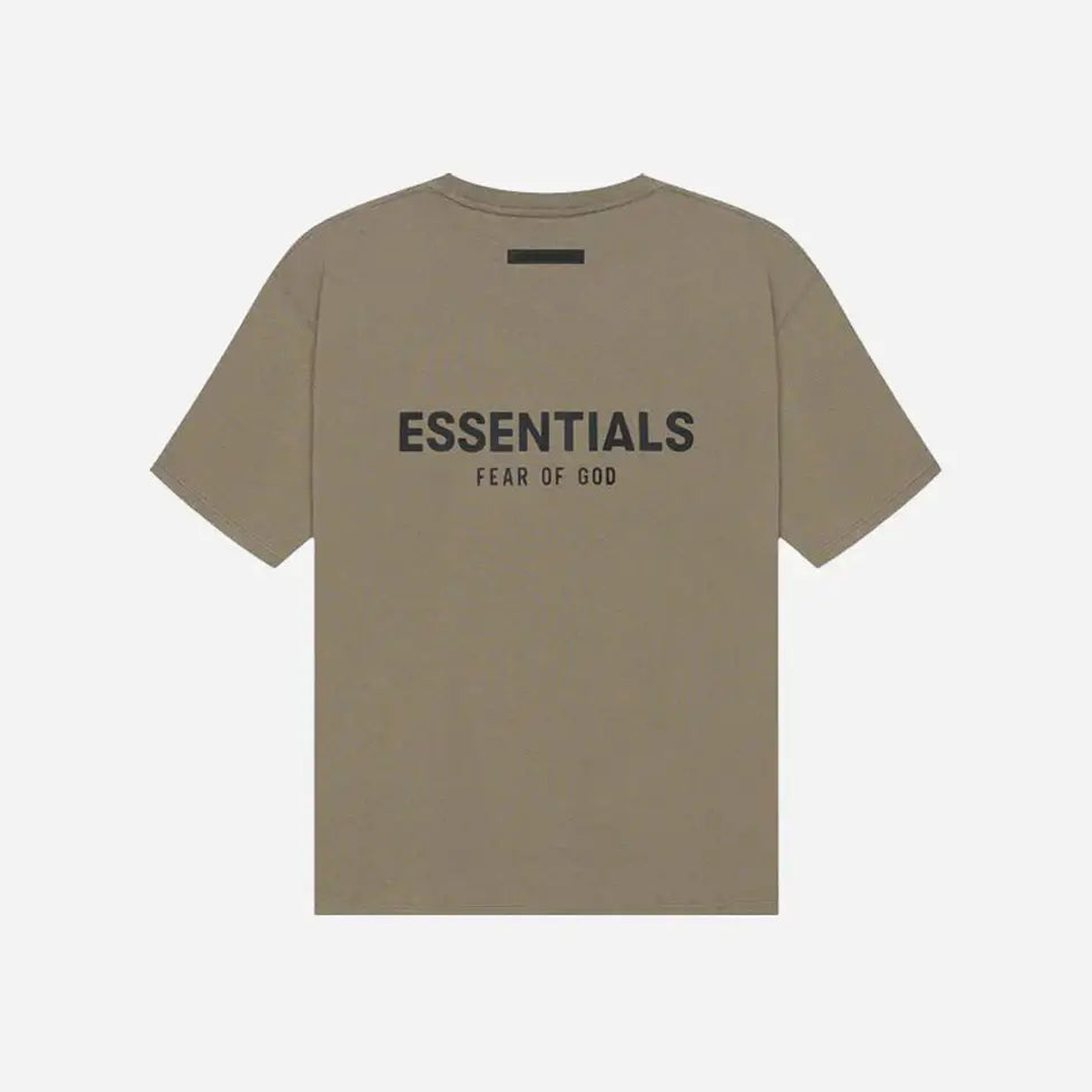 FEAR OF GOD ESSENTIALS SS20 TAUPE SHORT SLEEVE T-SHIRT