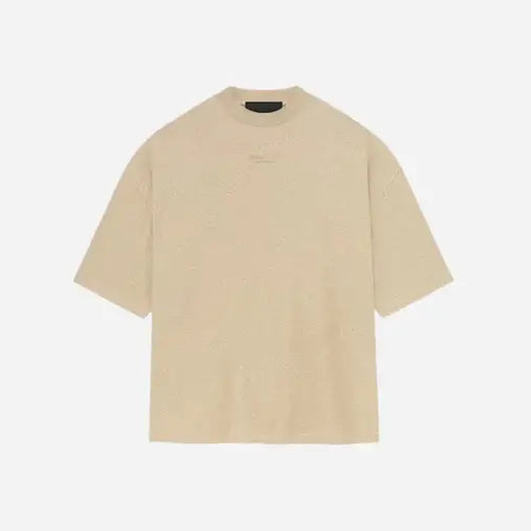 FEAR OF GOD ESSENTIALS TEE GOLD HEATHER