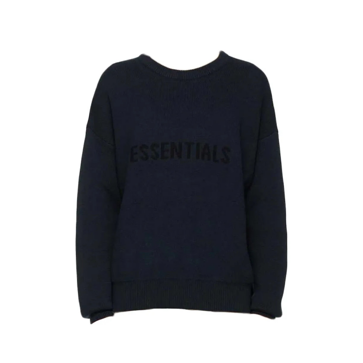 Fear of God Essentials Knit Sweater 'Dark Navy'