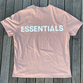 Essentials Essentials Tee SS19 - 3M Reflective Blush - Size: S T-Shirts | Shop From The Mirage