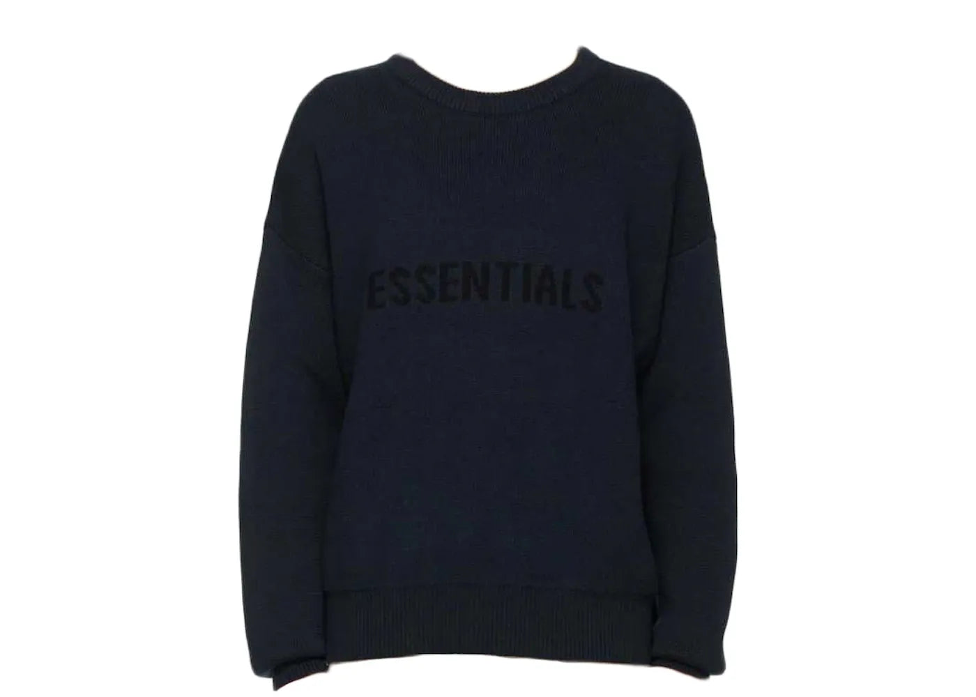 Fear of God Essentials Knit Sweater 'Dark Navy'