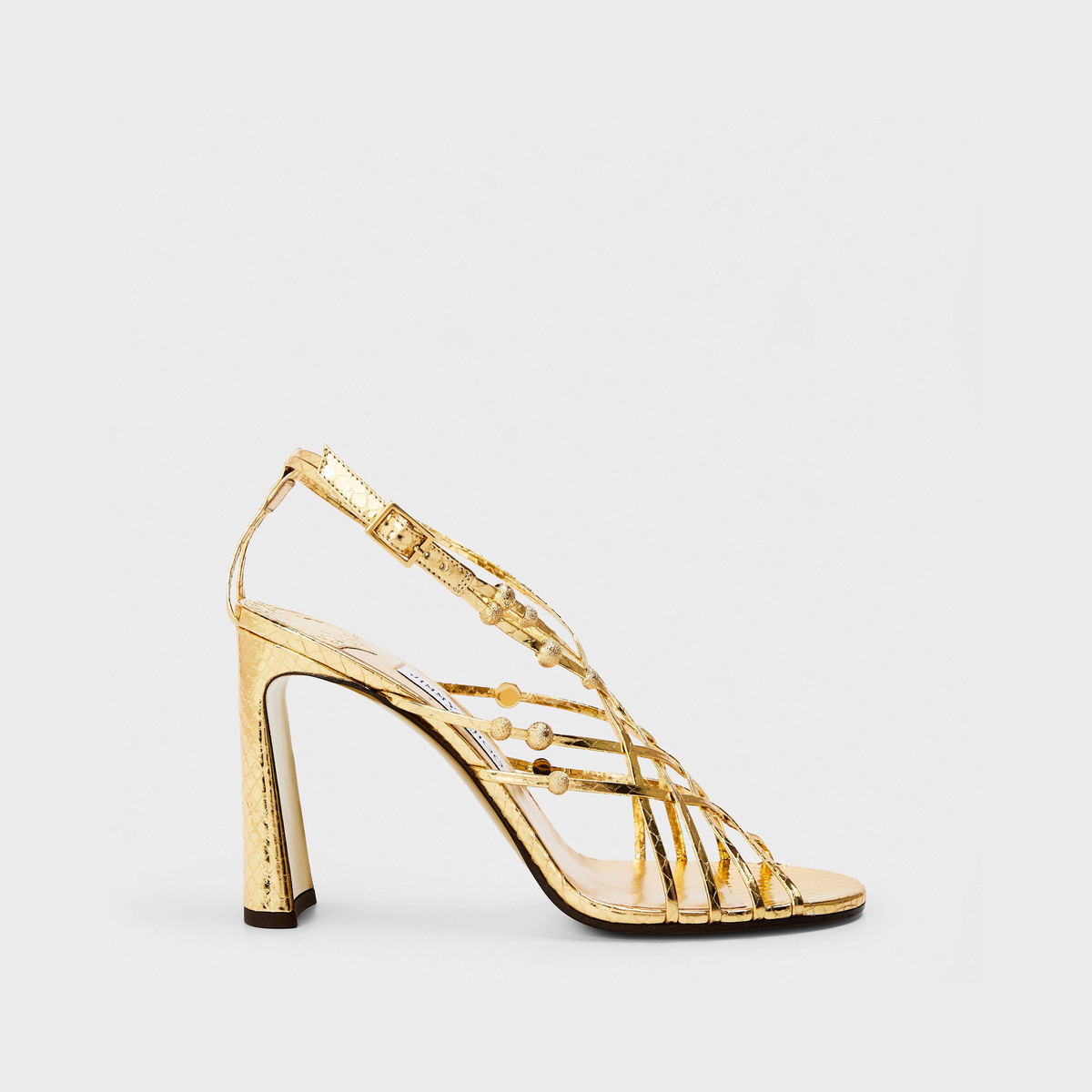 Felice 95 Sculptural Heeled Sandals
