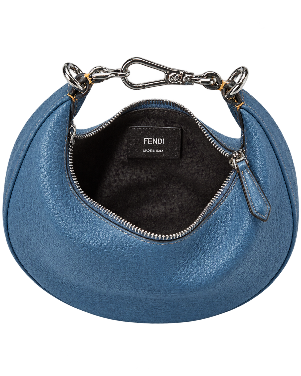 Fendi Blue Fendigraphy Mini Cross Body Bag