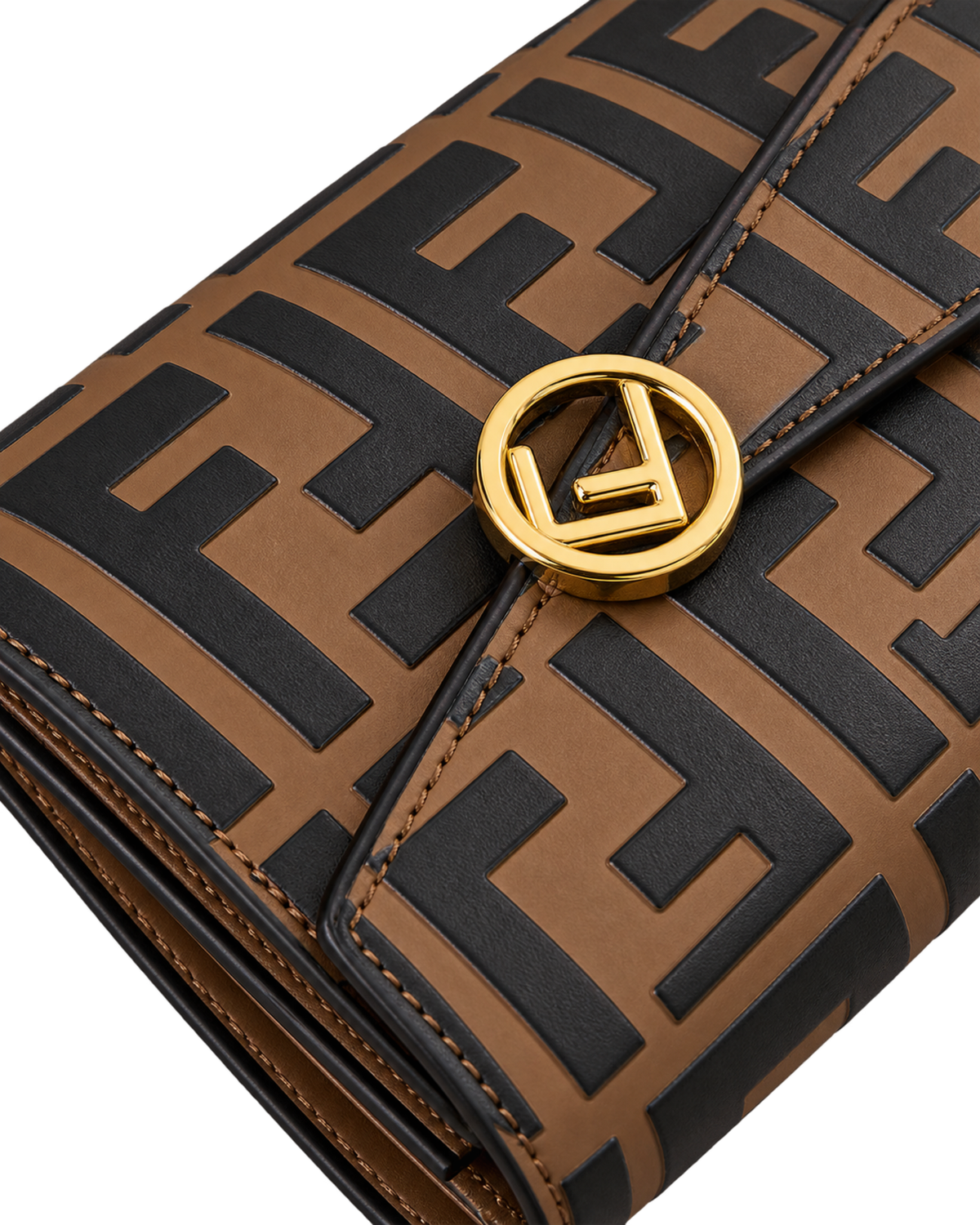 Fendi Brown leather wallet