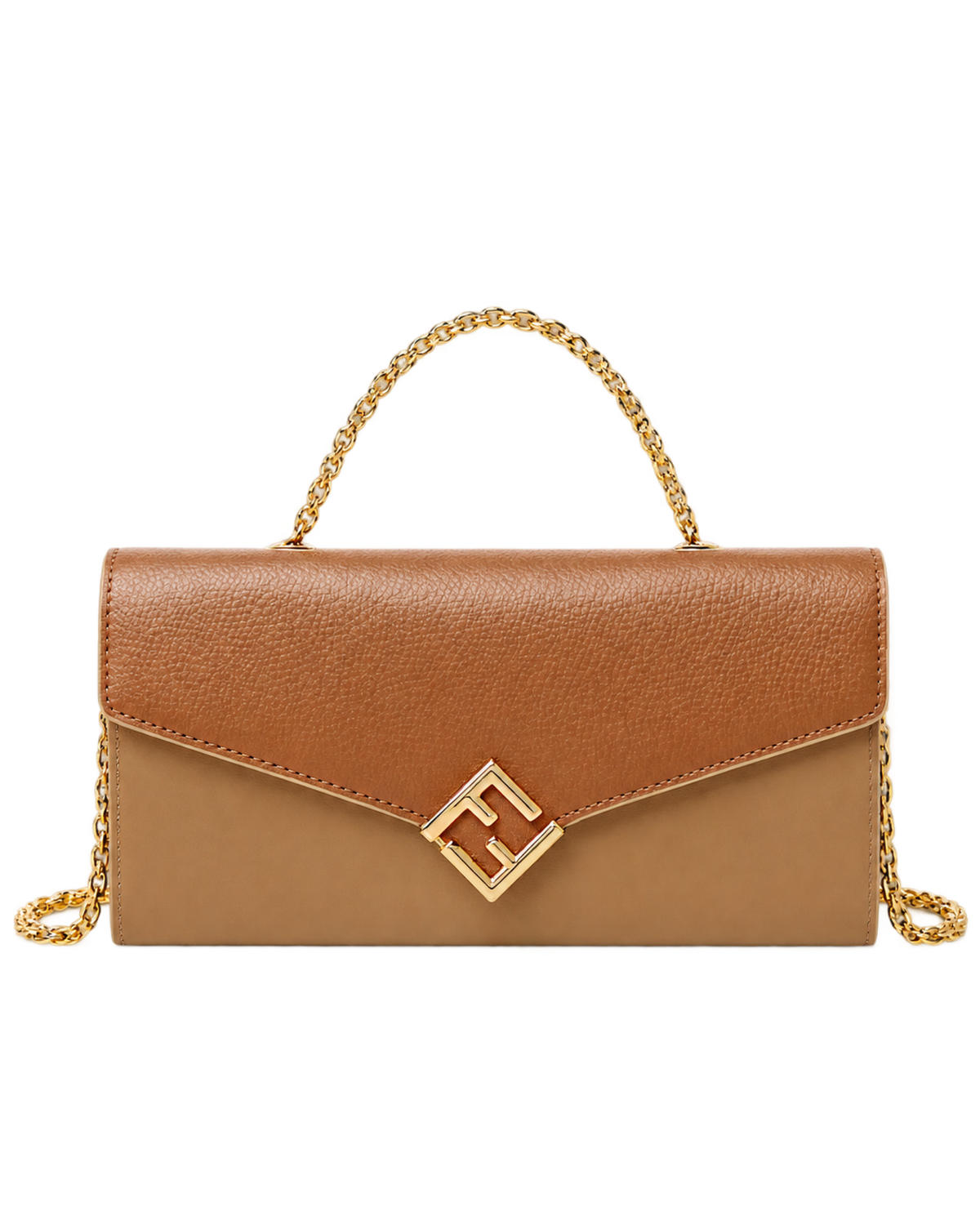Fendi FF Diamonds chain wallet