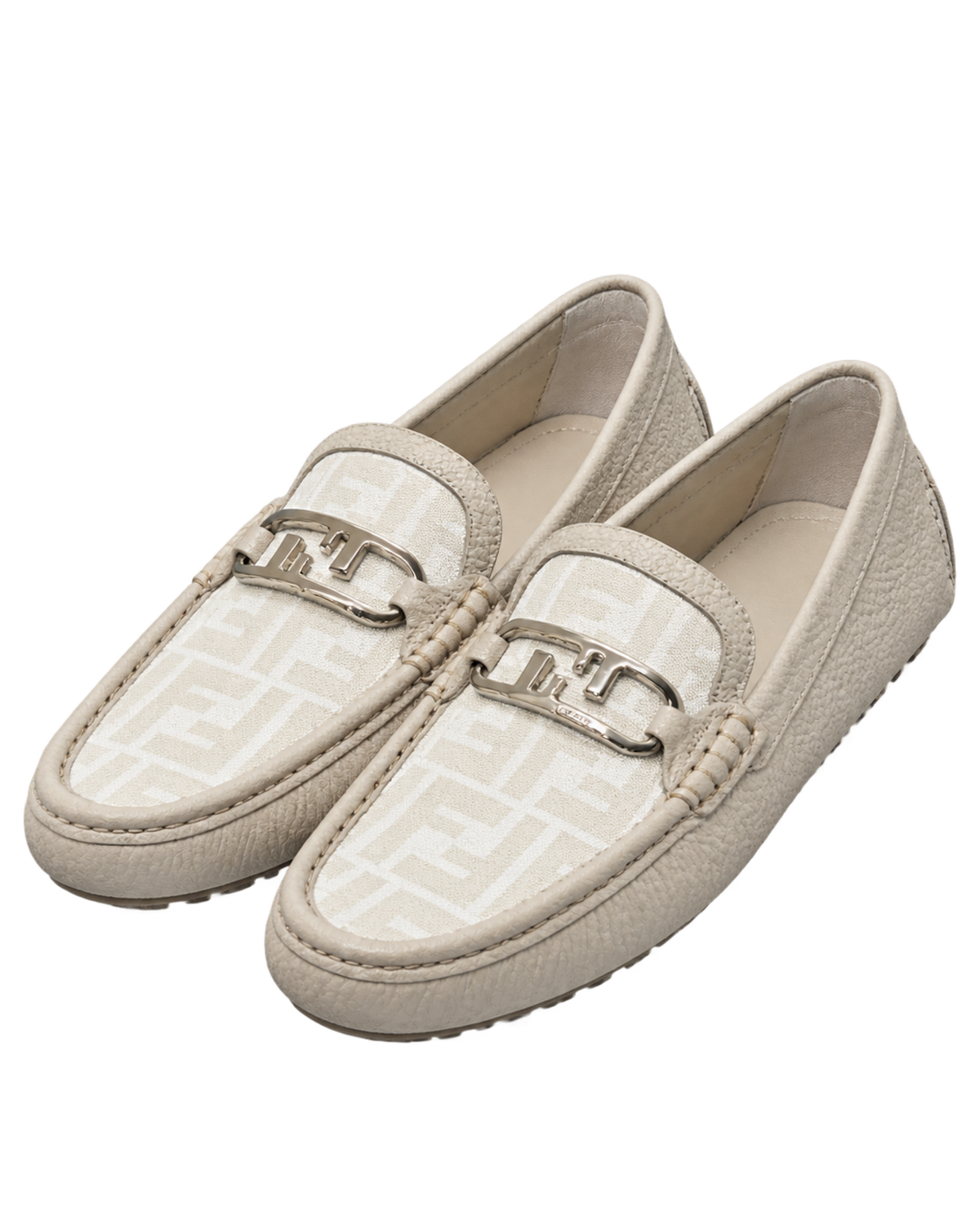 FENDI FF Logo Loafers